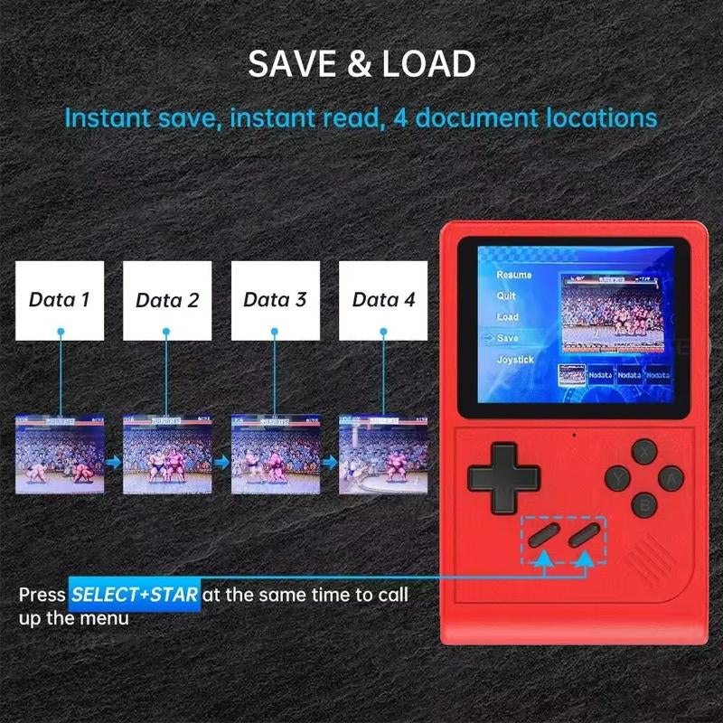 400 in 1 Classic Games 8Bit Mini Retro Handheld Game Console